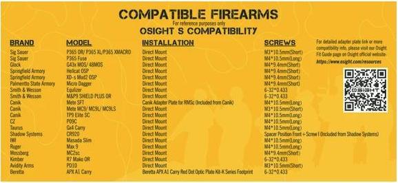Nutritional values and ingredients Olight Osight S