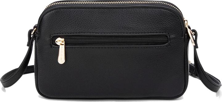 Produktbild David Jones **Damen Umhängetasche - Modell Erisma Lux - Pu Vegan Leder** - 21.0 X 13.0 X 5.0 Cm