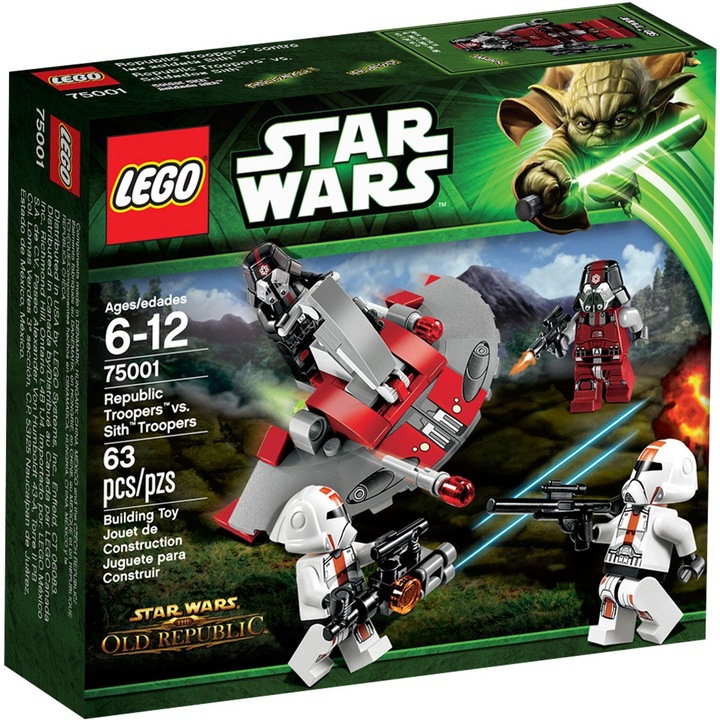 Produktbild LEGO Star Wars Republic Troopers vs Sith Troopers (75001)