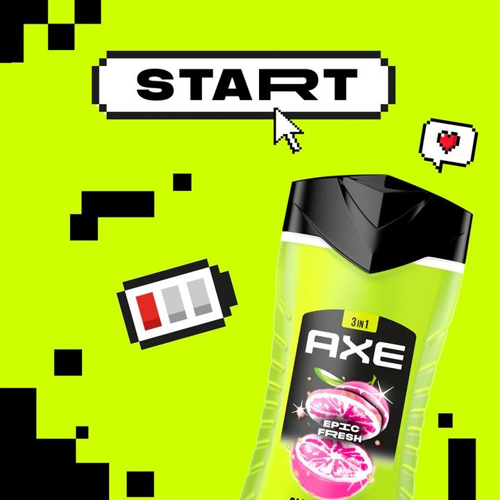 Actual product image AXE Epic Fresh Body. Face and Hair (3 in 1 ) - Volume: 400 ml (400 ml)