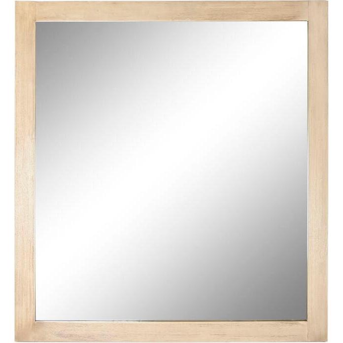 Esprit, Specchio, Wall mirror Home Natural Tropical 92 x 2 x 100 cm (92 x 100 cm)