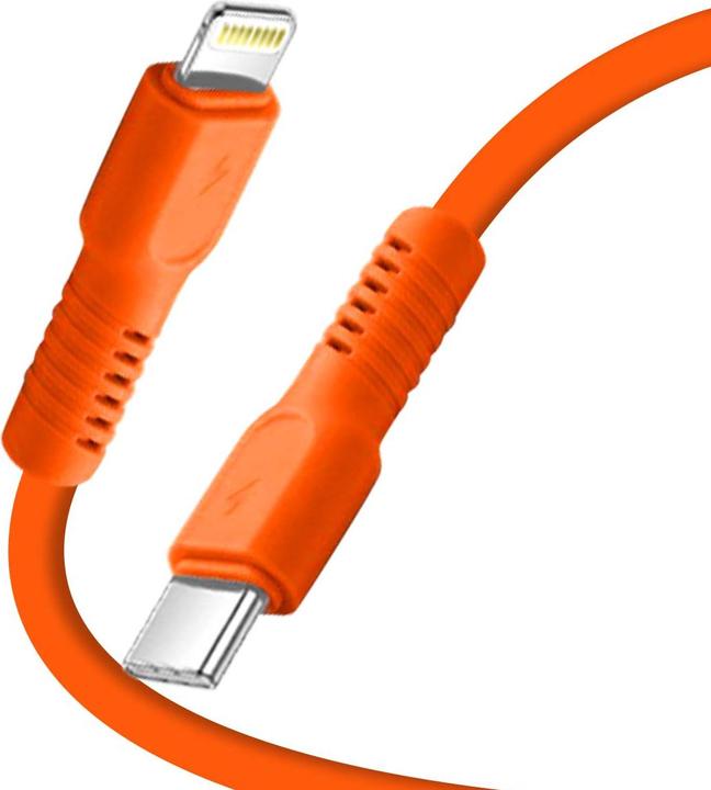 Produktbild Forever COLORUM Kabel USB-C- Lightning 1,8m 2,4A CK12-CL-10 xOrange (1.80 m, USB 3.2 Gen 1, 12 W)