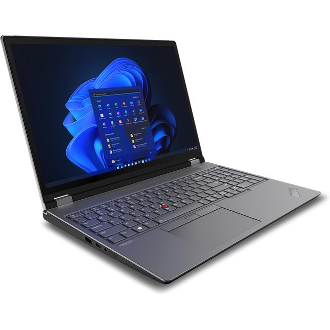 Lenovo ThinkPad P16 Gen. 1 (16", 512 GB, 32 GB, DE, Intel Core i7-12800HX), Notebook, Grau