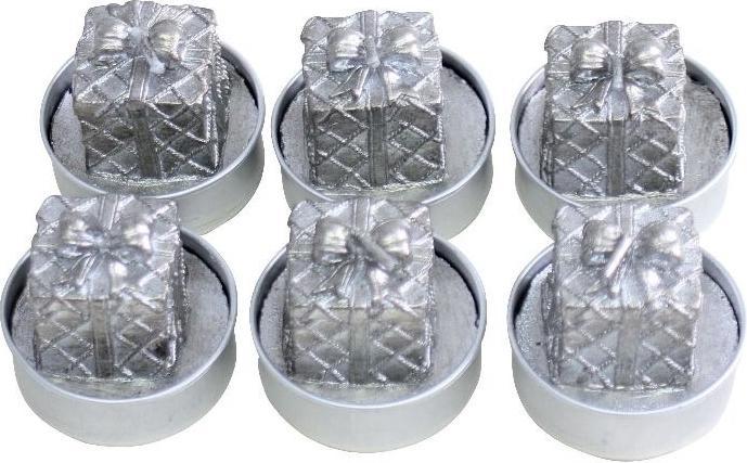 PBS Austria Teelicht Set 6 Stück silber (1 Stk.)