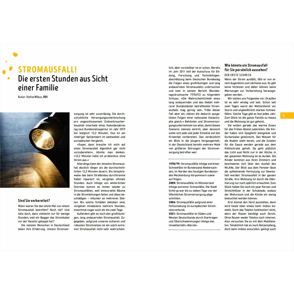 Thumbnail - Kochen ohne Strom - Das Notfallkochbuch - Die 50 besten Rezepte für Alltag, Camping und Notf, Ratgeber von Bundesamt für...