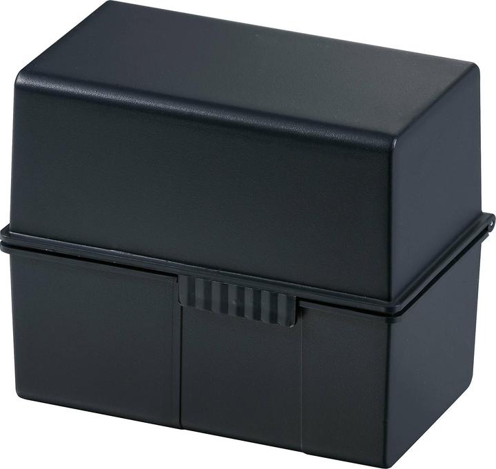 Produktbild Han Karteibox Schwarz 976-K-13 max. Anzahl der Karten: 400 Karten DIN A6 quer