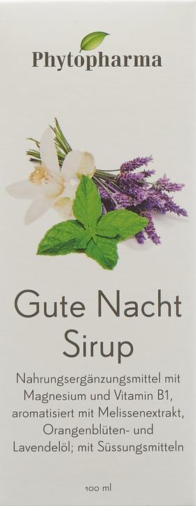 Image du produit Phytopharma Bonne nuit sirop (1 pièce(s), Sirop, 230 g)