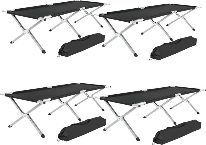 Produktbild tectake 4x Feldbett
