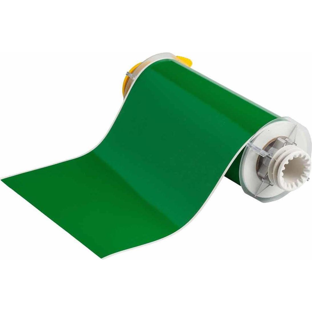 Brady, Etiketten, B85-200x15-595-GN, Hochleistungs-Vinylband, Grün, glänzend, 200.00 mm x 15.00 m, permenant