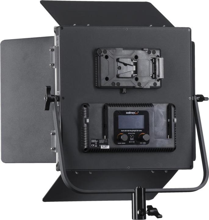 Produktbild Walimex pro pro Soft LED Brightlight 520 Bi Color Set 1x LED 1x 2x Akku NP-F 960 (Stableuchte)