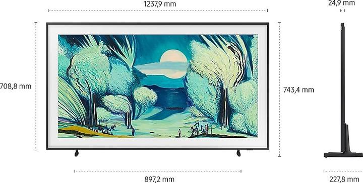 Produktbild Samsung TV GQ55LS03FAUXZG (55", The Frame, QLED, 4K, 2025)