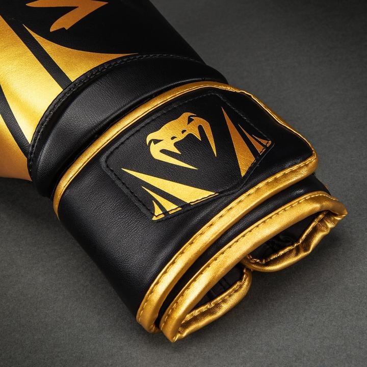 Produktbild Venum Boxhandschuhe Challenger 2.5 Schwarz/Gold (14 OZ, One Size)