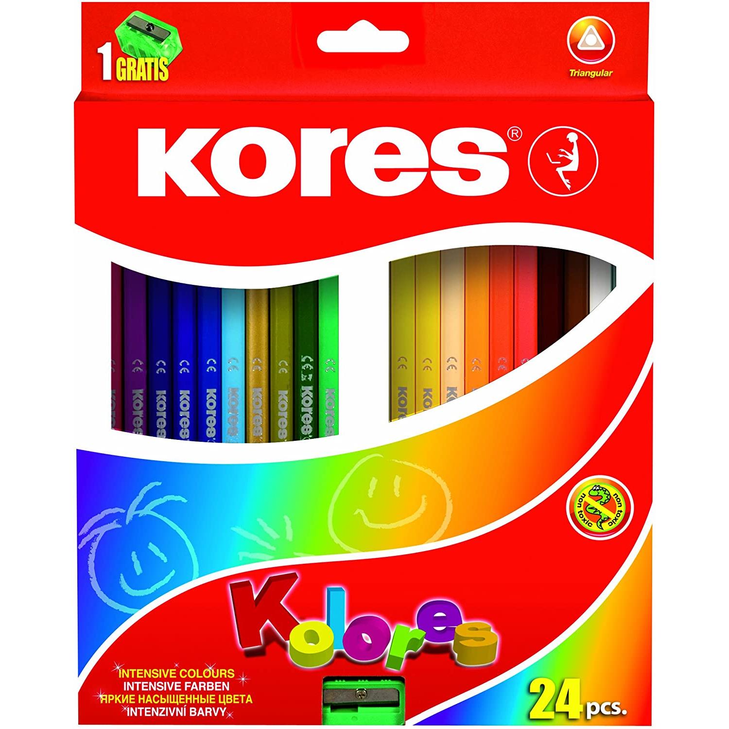 Kores, Pastelli, Kolores (24 X)