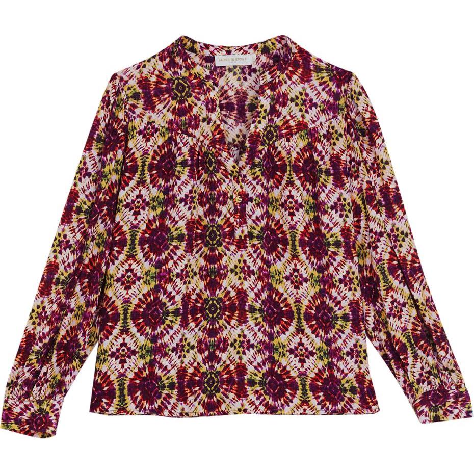 Thumbnail - La Petite Étoile, Damen, Bluse, damenbluse yassmina, Mehrfarbig, (40)