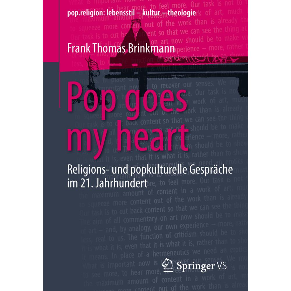 Pop goes my heart, Fachbücher von Frank Thomas Brinkmann