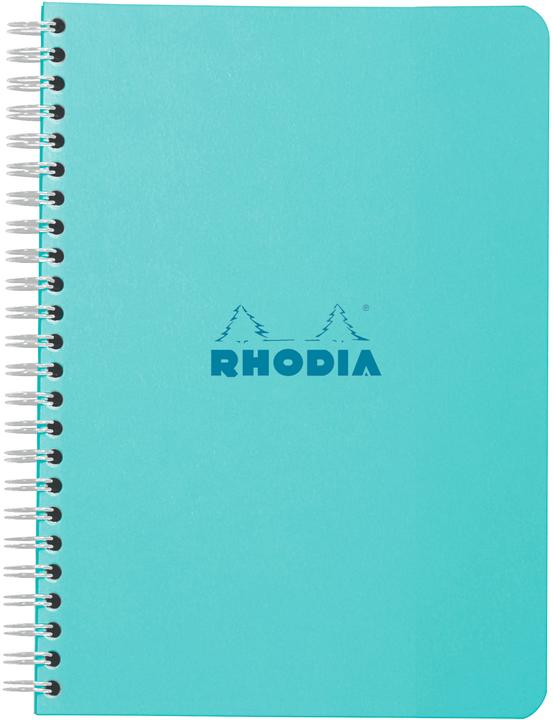 Actual product image Rhodia - Sky Blue (A5, Checked)