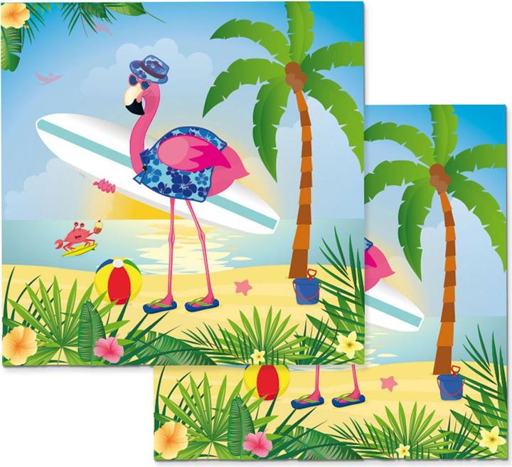 Produktbild Folat Flamingo (20 Stk., 33 x 33 cm)