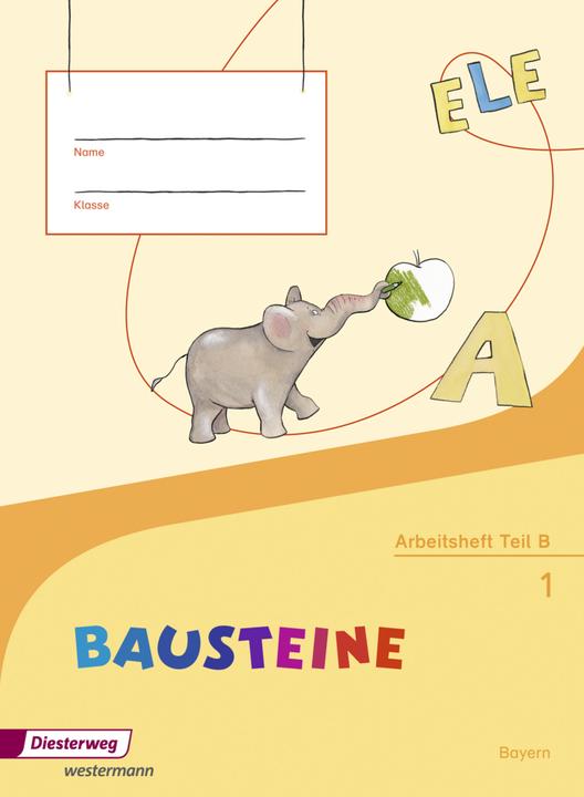 Produktbild Bausteine Fibel 1. Arbeitsheft A / B. BY (Deutsch, Jutta Herzog, Karin Kobl, Katrin Wolff, Tanja Schedl, 2014)