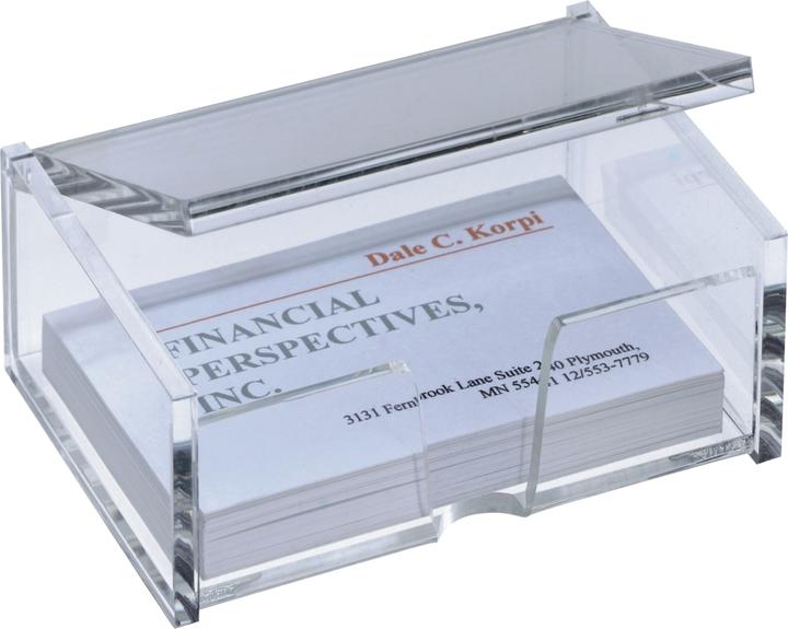 Actual product image Sigel Business card box (58 x 90 mm)