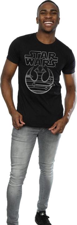Produktbild Star Wars The Last Jedi Resistance Logo Metallic TShirt (L)