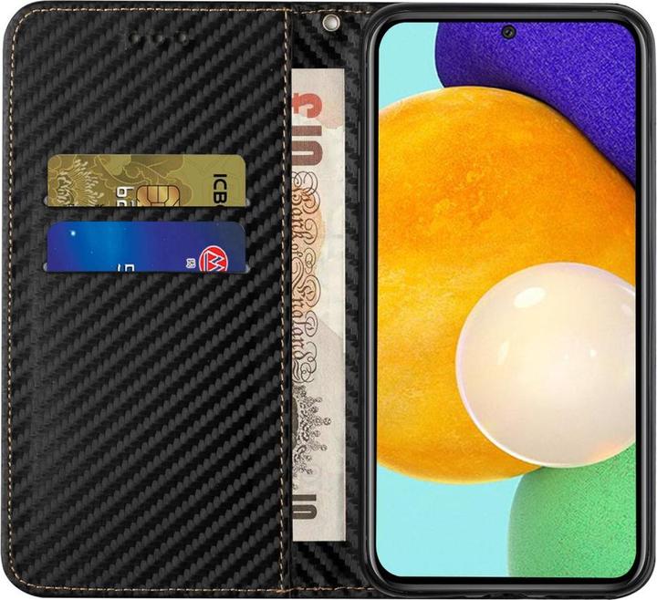 Actual product image Cover-Discount Galaxy A53 5G - Carbon Fiber Case black (Samsung Galaxy A53 5G)