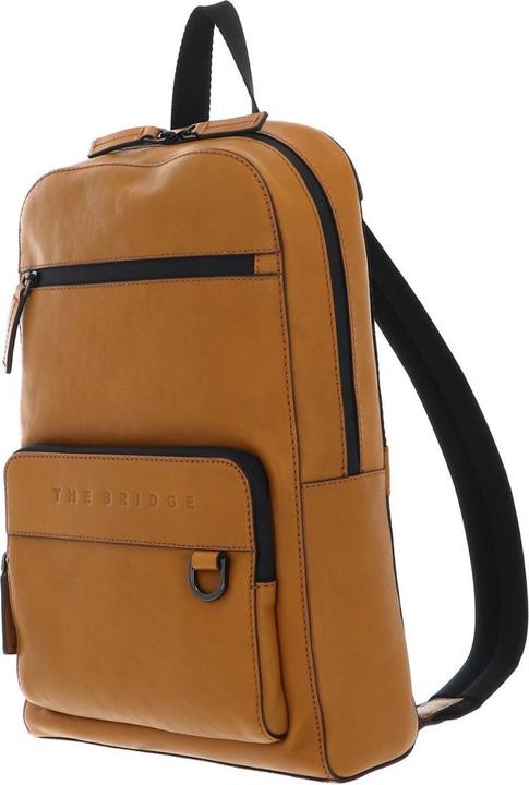 Actual product image The Bridge Damiano - Backpack leather, curry