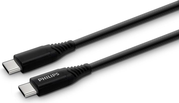 Philips USB-C cable with USB-C 2 meters (2 m, USB 3.0, 15 W)
