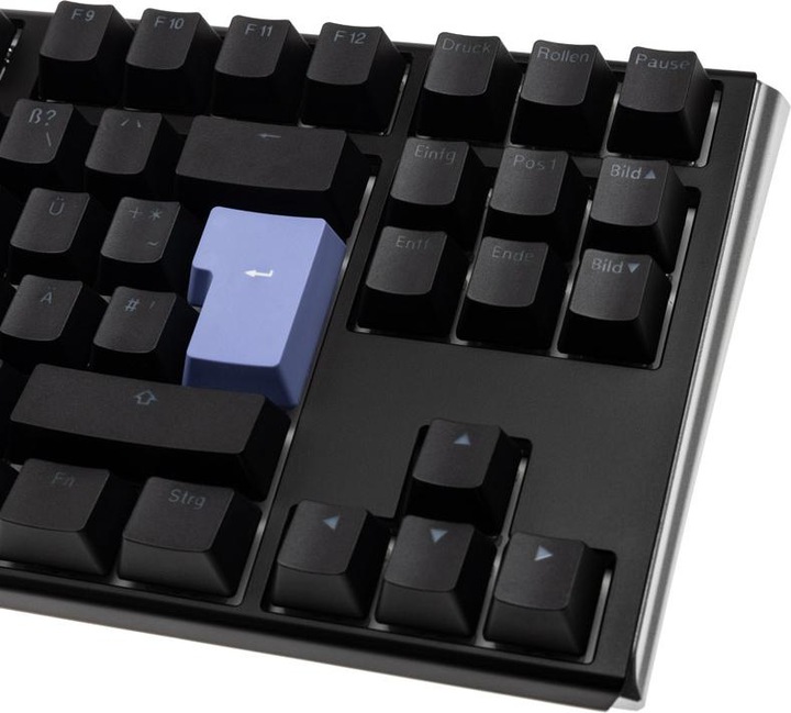 Productafbeelding Ducky One 3 Classic Zwart/Wit TKL Gaming Toetsenbord, RGB LED - MX-Clear (NL, Bedraad)