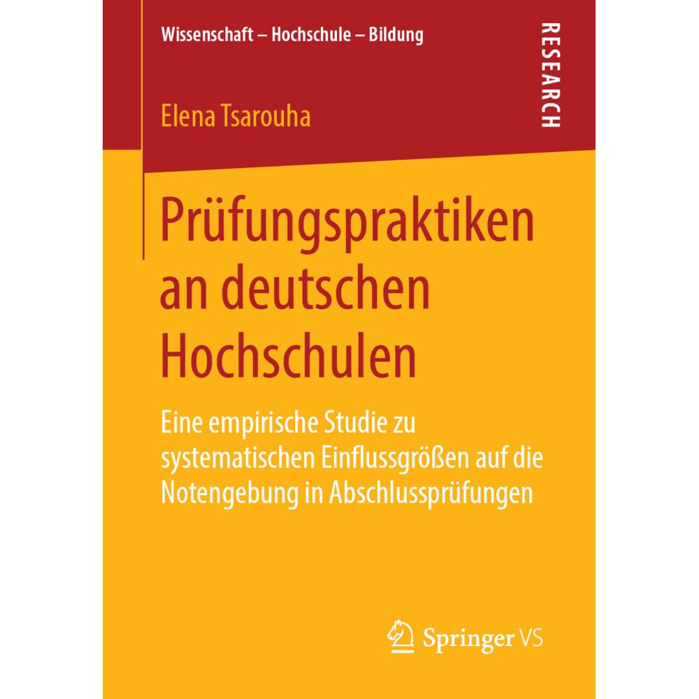 Prüfungspraktiken an deutschen Hochschulen, Fachbücher von Elena Tsarouha