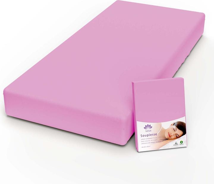 Produktbild Lotus Bettwaren Jersey Fixleintuch Souplesse (200 x 200 cm, 200 x 220 cm)