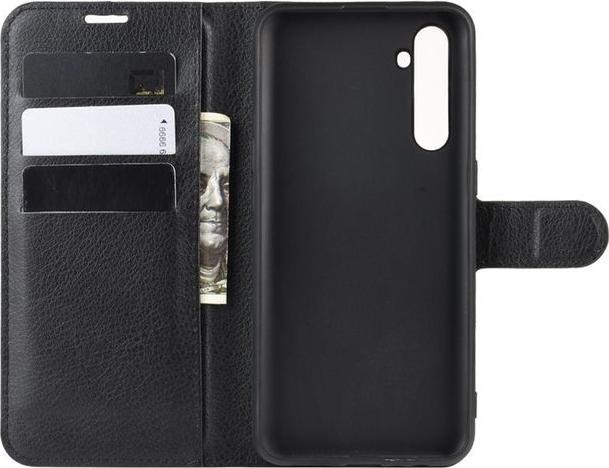 Actual product image MU Classic Litchi Leather Bookcover Series (Realme XT, Realme X2)