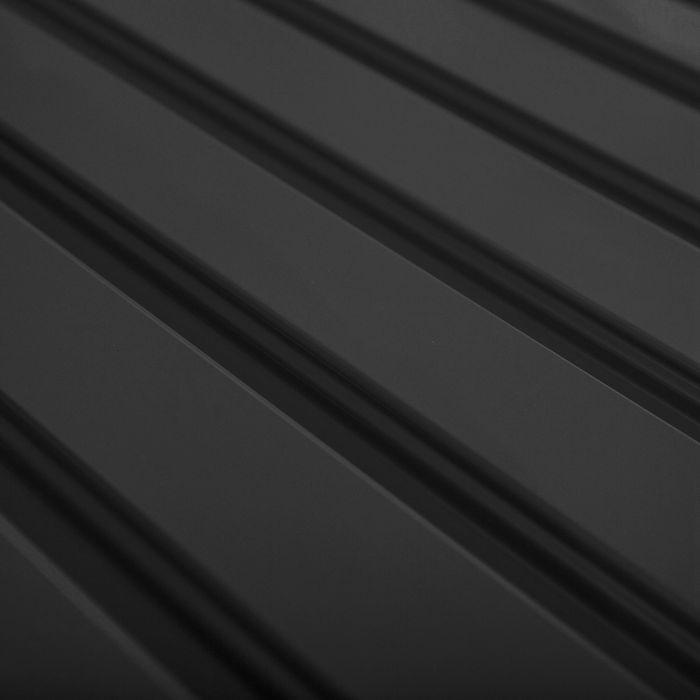 Produktbild Swisshandel24 Mülltonnenbox Müllbox abschliessbar für 2 Mülltonnen Stahl 178,5x104,5x128,5/113cm Schwarz