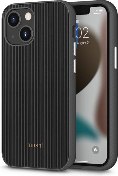 Produktbild Moshi Arx Slim Hardshell Case (MagSafe) for iPhone 13 mini - Mirage Black (Apple iPhone 13 mini)