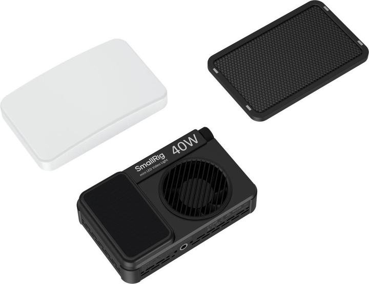 Produktbild SmallRig RM 40C Mini-LED-Videoleuchte, Farbtemperatur Kelvin: 2500 (Videoleuchte)