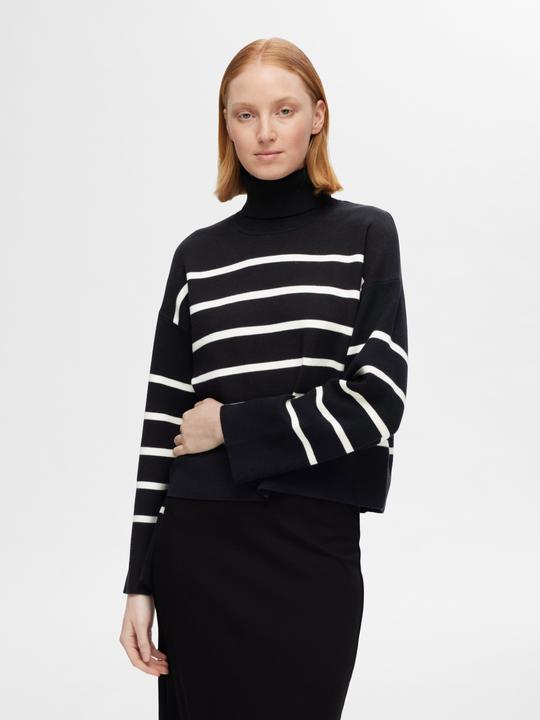 Produktbild Selected Slfkamma Ls Knit Roll Neck Noos (L)