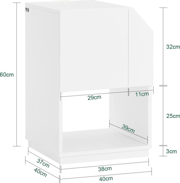 Actual product image SoBuy Milo (40 x 60 x 40 cm)