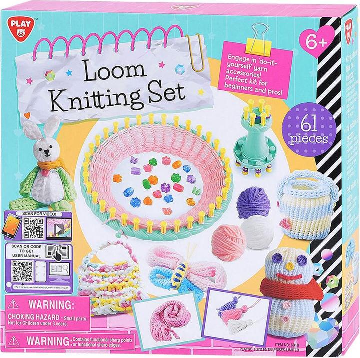 Produktbild Play Loom Strickset, 61-tlg.