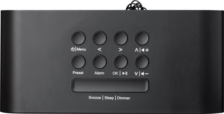 Image du produit Lenco Radio Internet stéréo DIR-121BK noir, DAB, FM, BT (DAB+ DAB, FM, Radio Internet, Bluetooth, WiFi)