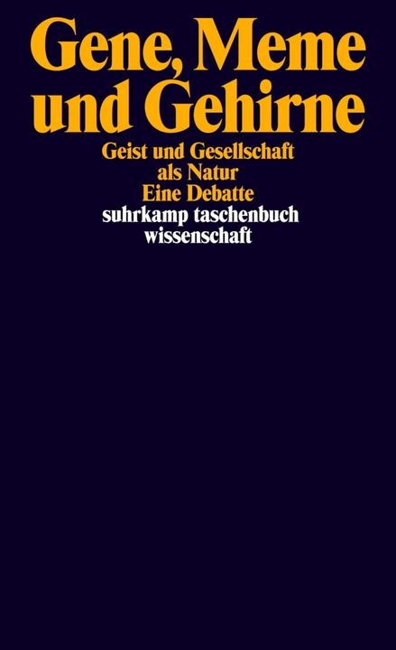 Produktbild Gene, Meme und Gehirne (Deutsch, Alexander Becker, C. Mehr, D. Stegmüller, Gerson Reuter, H. H. Nau, 2003)