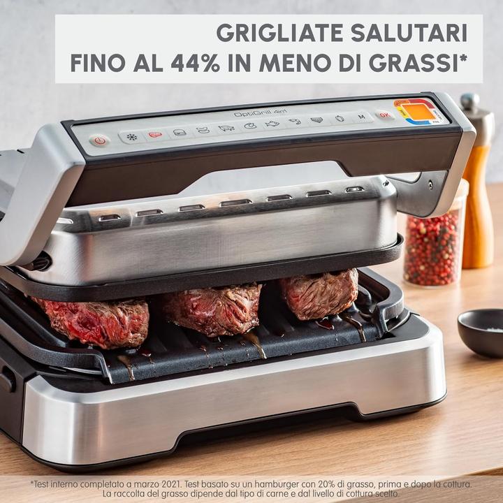 Produktbild Moulinex 4-in-1 intelligenter Grill für gesünderes Kochen mit 44% weniger Fett
