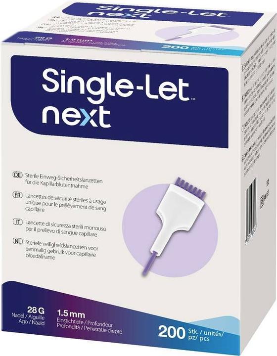 Produktbild Single LET Next Einmalstechhilfe 200