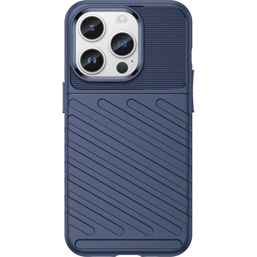 Thumbnail - Hurtel Thunder Case iPhone 14 Pro Max blue armored case (Apple iPhone 14 Pro Max), Smartphone Hülle, Blau