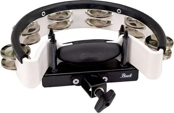 Pearl PTM-10SHX Quickmount tambourine with holder (Timbrel)