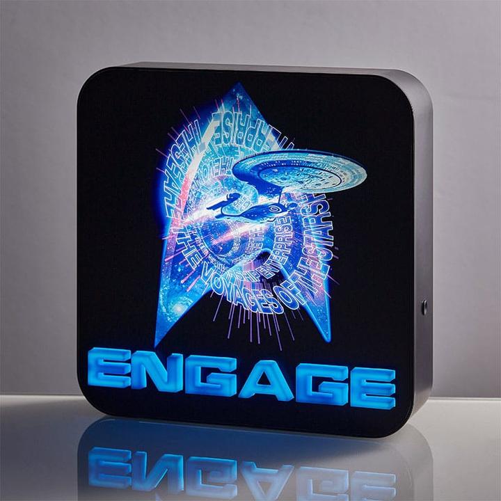 Numskull Star Trek - Lampe de bureau / Applique murale 3D Starfleet Logo