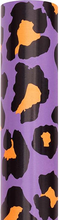 Produktbild Rico Design Geschenkpapier Leo 70 x 3 m, Violett/Orange (1x)