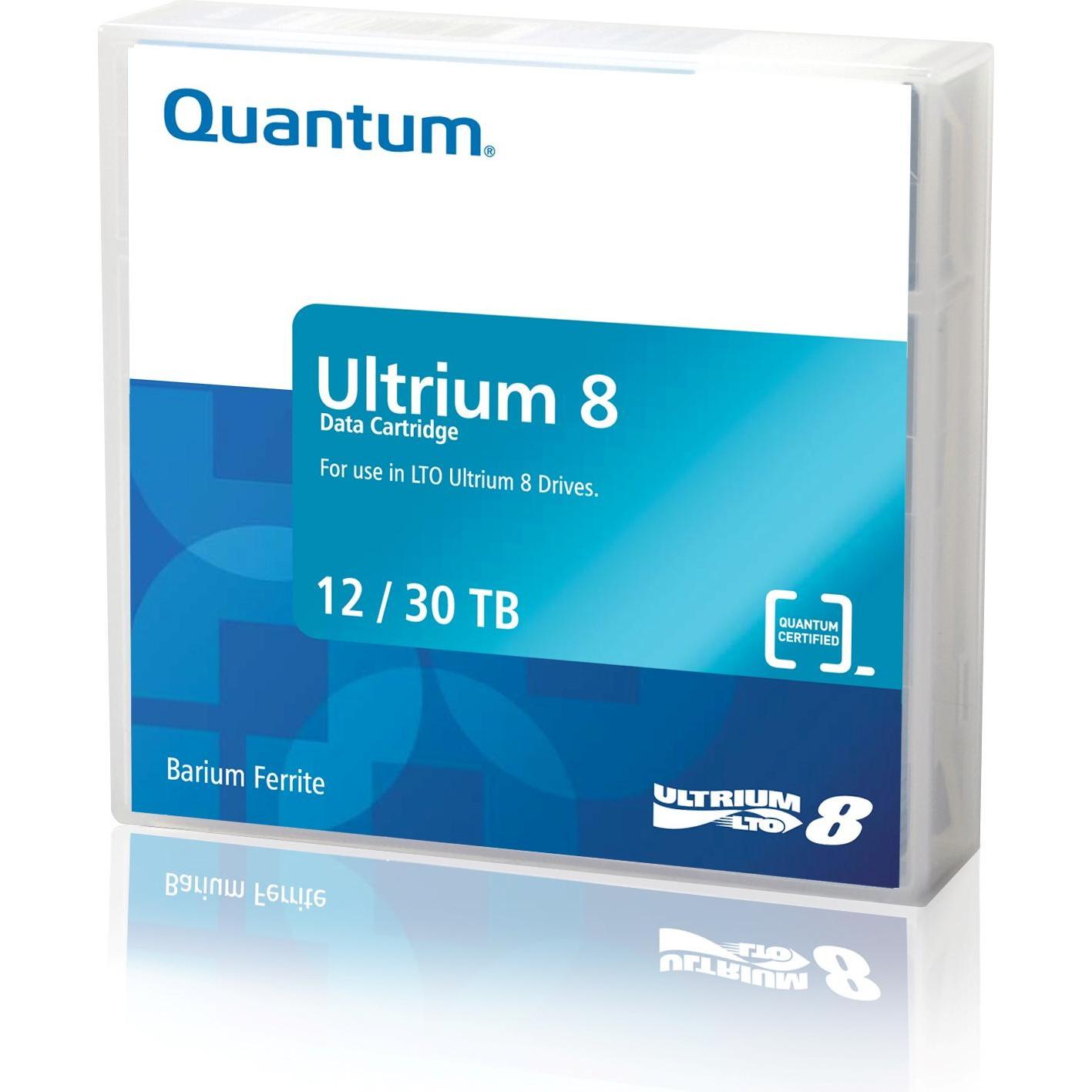 Quantum Lto Ultrium 8 Media Cartridge (LTO-8 Ultrium, 12000 GB), Cartridge