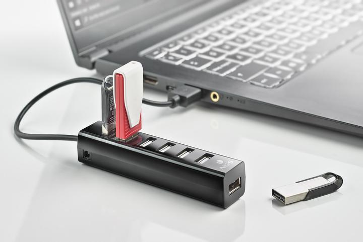 Produktbild NGS Ihub7 tiny (USB-A, 7 Ports)