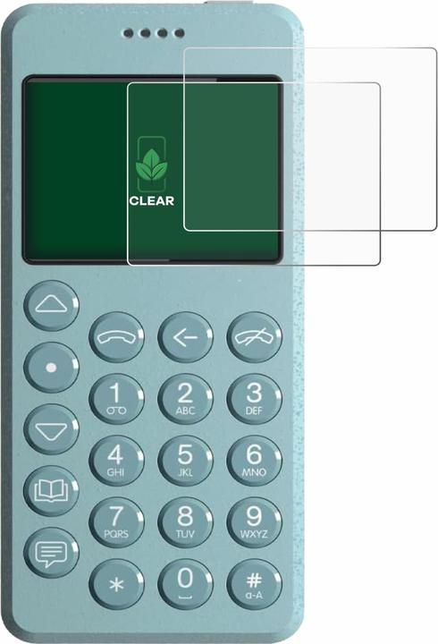Produktbild ScreenLeaf Schutzfolie nachhaltiger Displayschutz Displayschutzfolie Folie Klar Transparent (2 Stück, Punkt MP02)