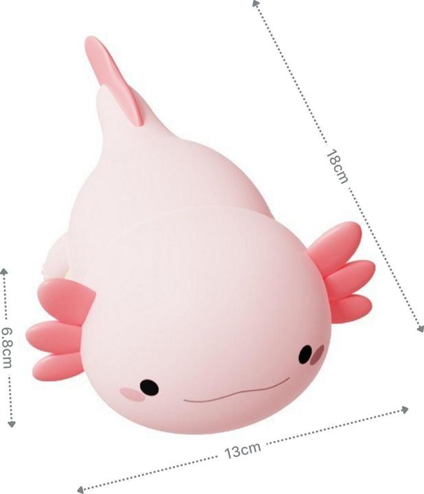 Produktbild Hermex LED-Axolotl-Nachtlicht Tischleuchte