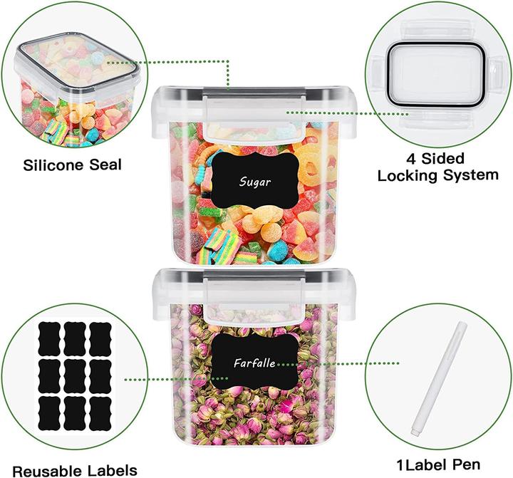 Actual product image Gikersy 0.8L storage jars (0.80 l)